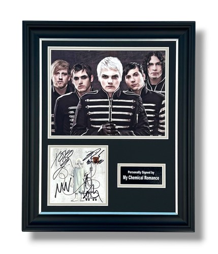 Chemical romance signed cd - romance,
