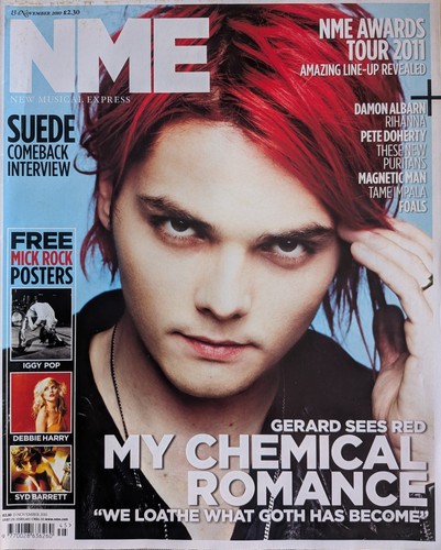 Chemical romance nme - romance,