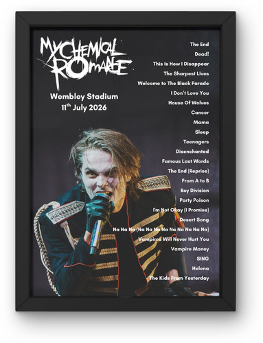 Chemical romance wembley - my,