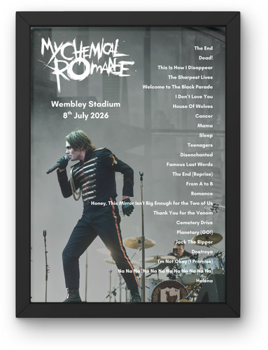 Chemical romance wembley - chemical,