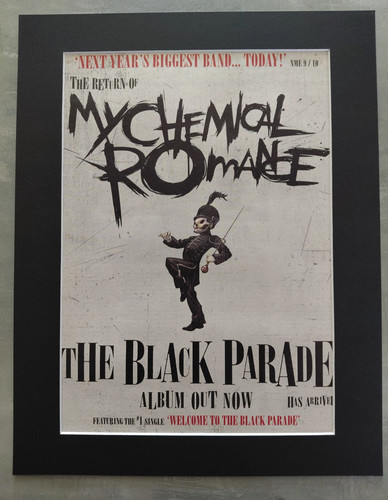 Chemical romance the black - my,